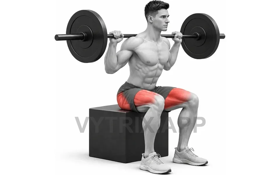 Uitvoering van Box Squat