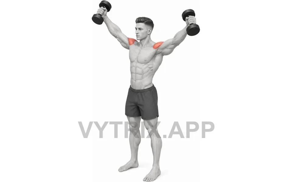 Uitvoering van Dumbbell Y Raise
