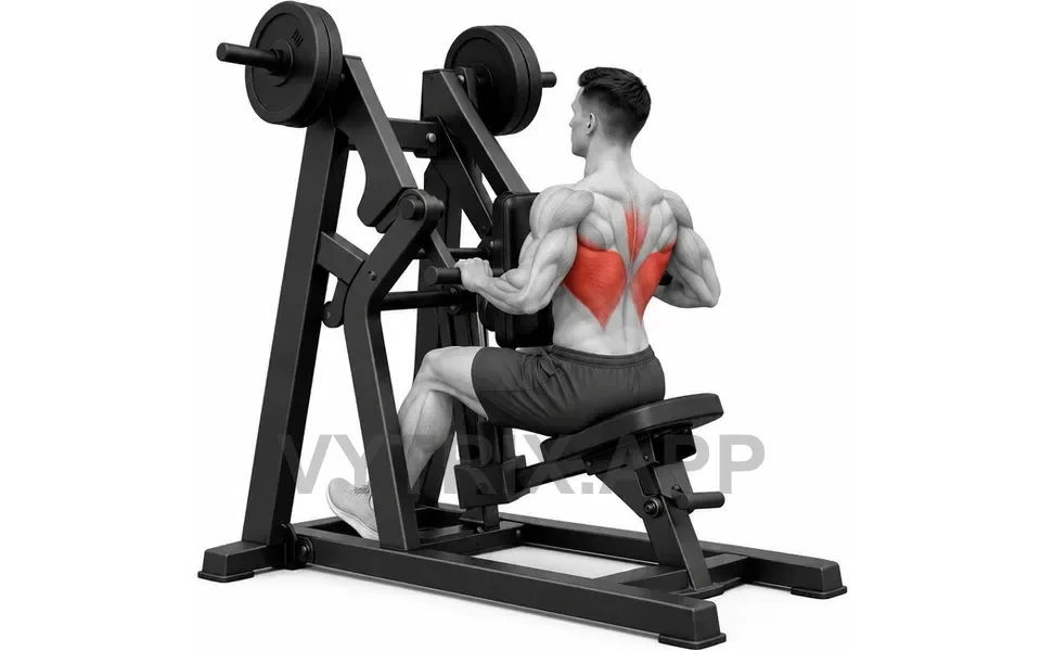 Uitvoering van Hammer Strength Row