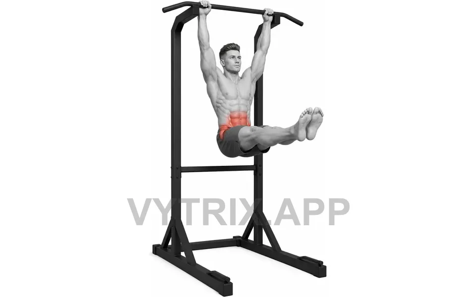 Uitvoering van Hanging Leg Raise