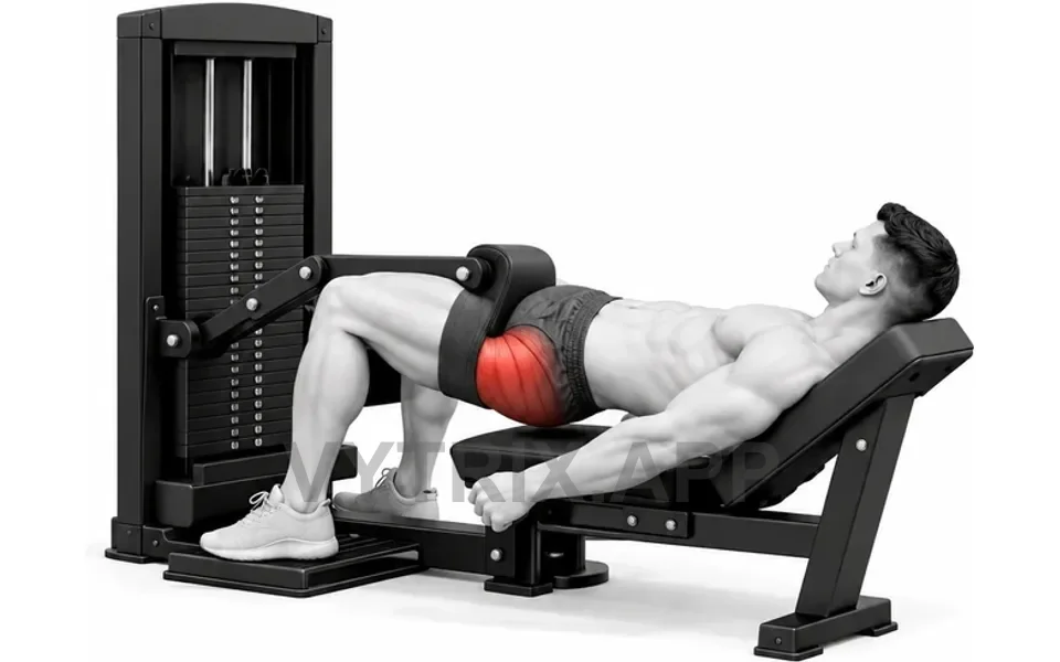Uitvoering van Hip Thrust Machine