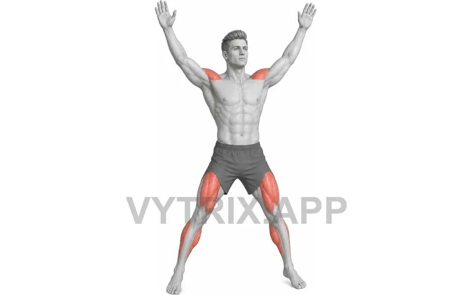 Uitvoering van Jumping Jacks