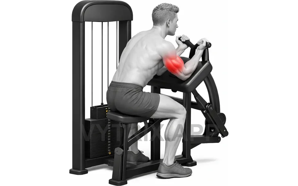 Uitvoering van Machine Bicep Curl