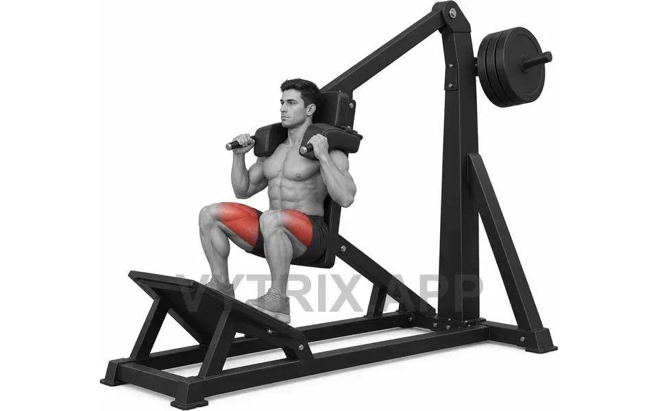 Uitvoering van Pendulum Squat