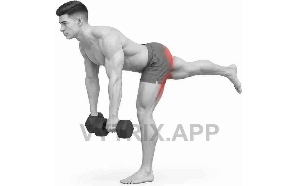Uitvoering van Single Leg Romanian Deadlift