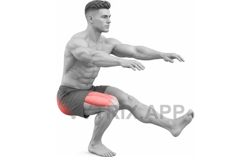 Uitvoering van Single Leg Squat (Pistol)