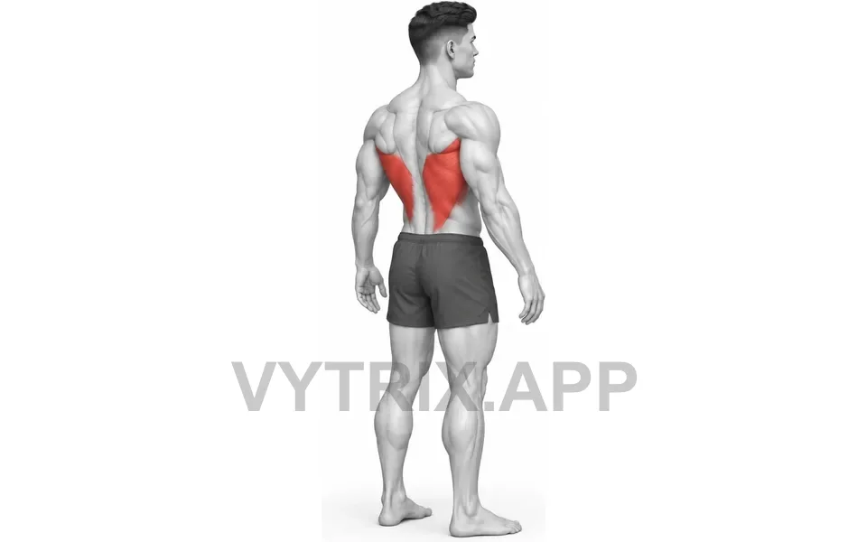 Uitvoering van Standing Overhead Arm Reach (Bodyweight)