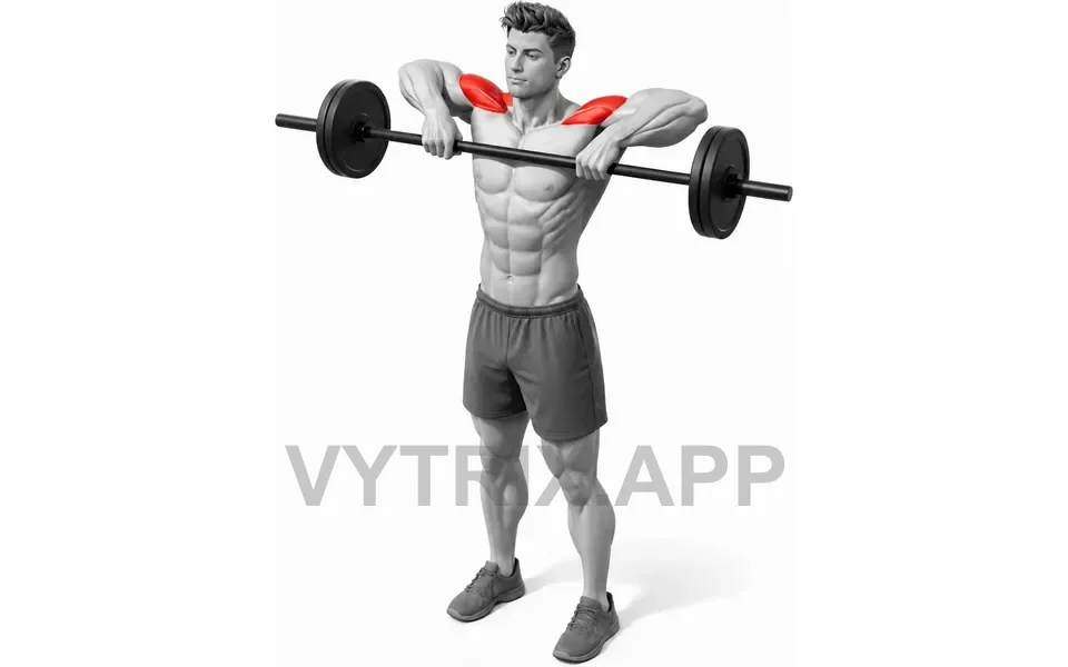 Uitvoering van Upright Row