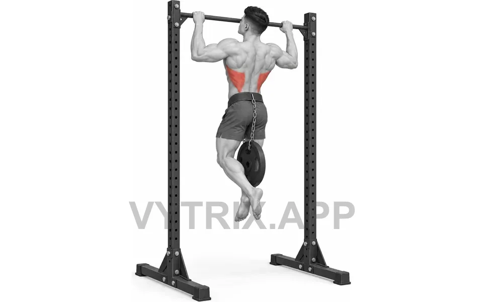 Uitvoering van Weighted Pull-Up