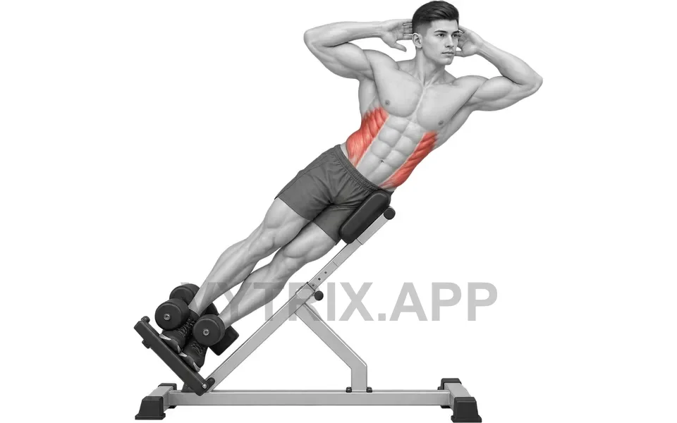 Uitvoering van 45 Degree Side Bend (Bodyweight)