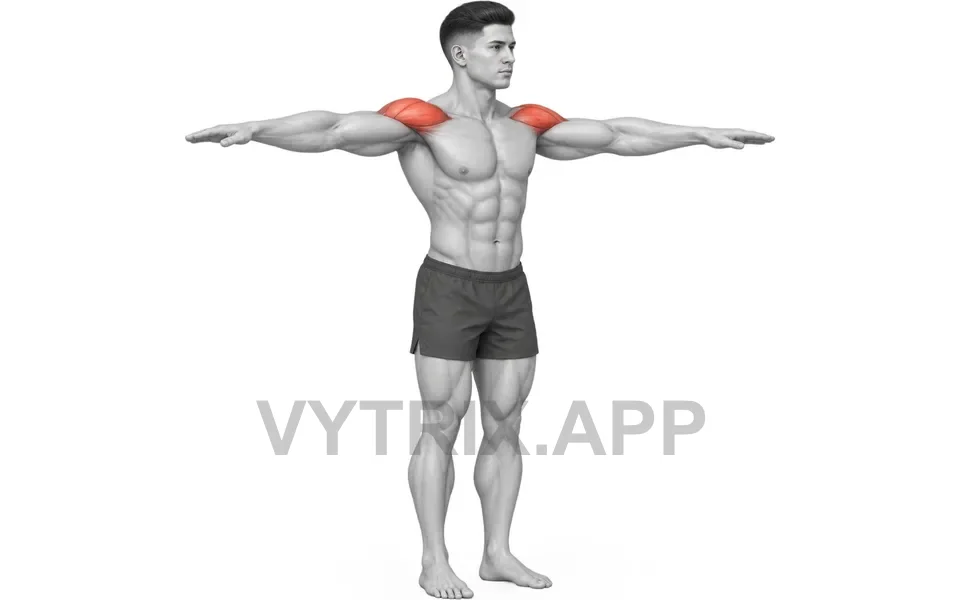Uitvoering van Arm Circles (Bodyweight)