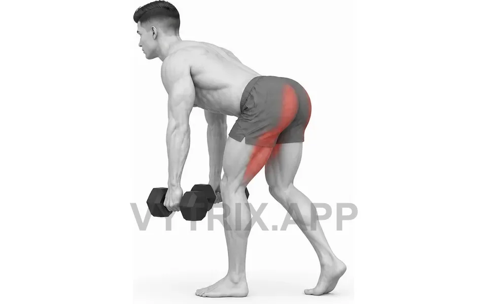 Uitvoering van B-Stance Romanian Deadlift