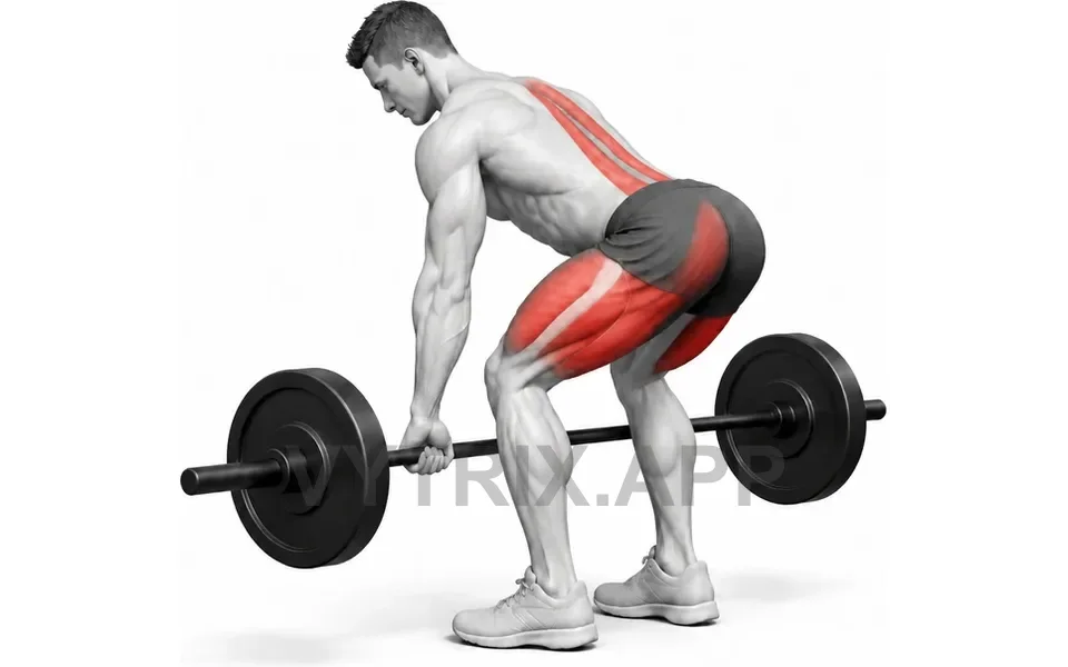 Uitvoering van Barbell Deadlift
