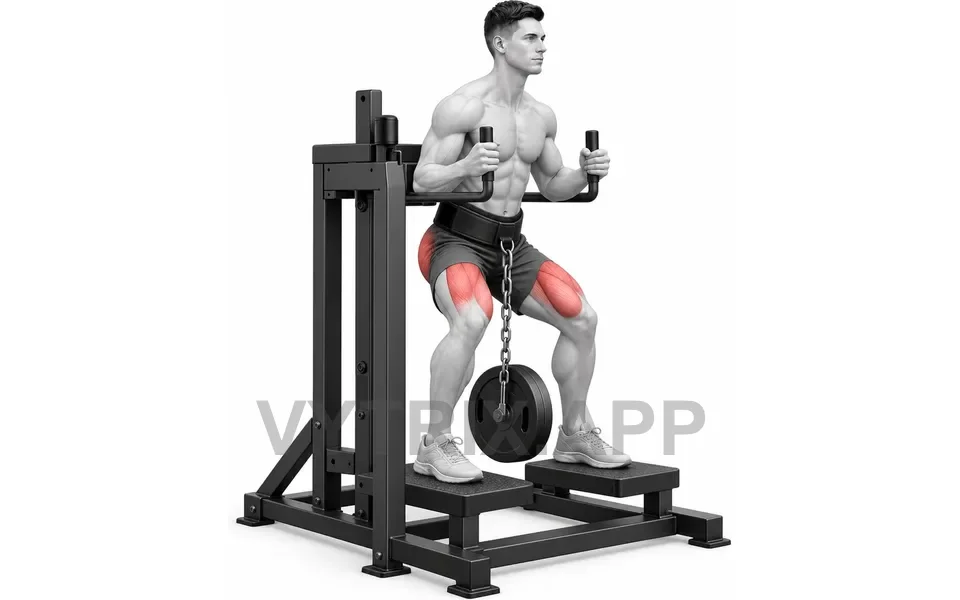 Uitvoering van Belt Squat
