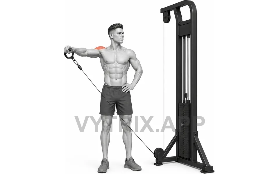Uitvoering van Cable Lateral Raise