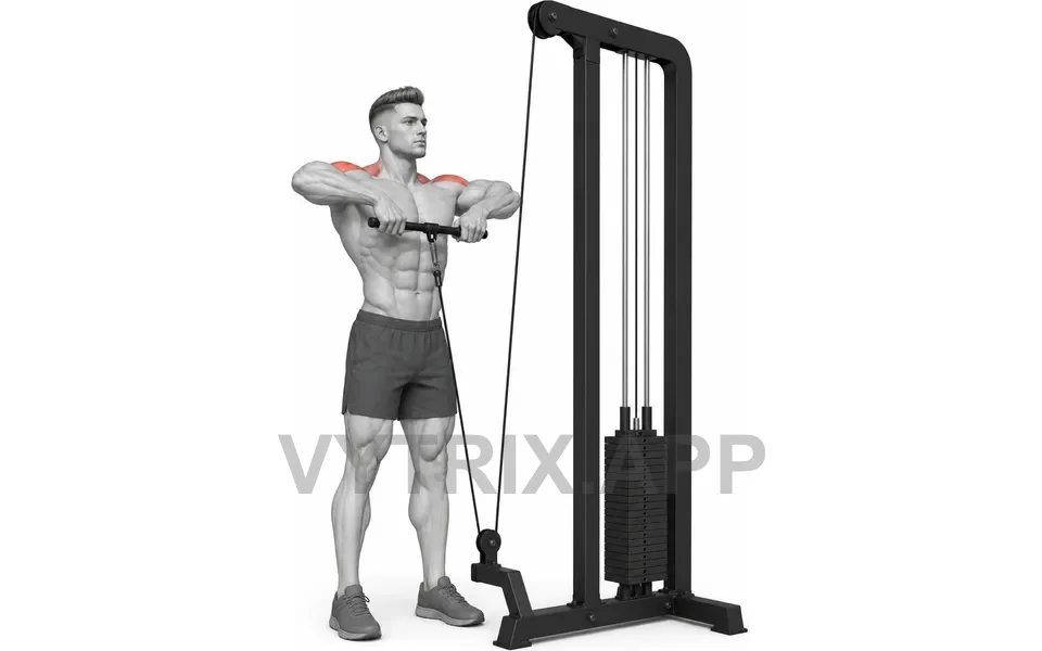Uitvoering van Cable Upright Row