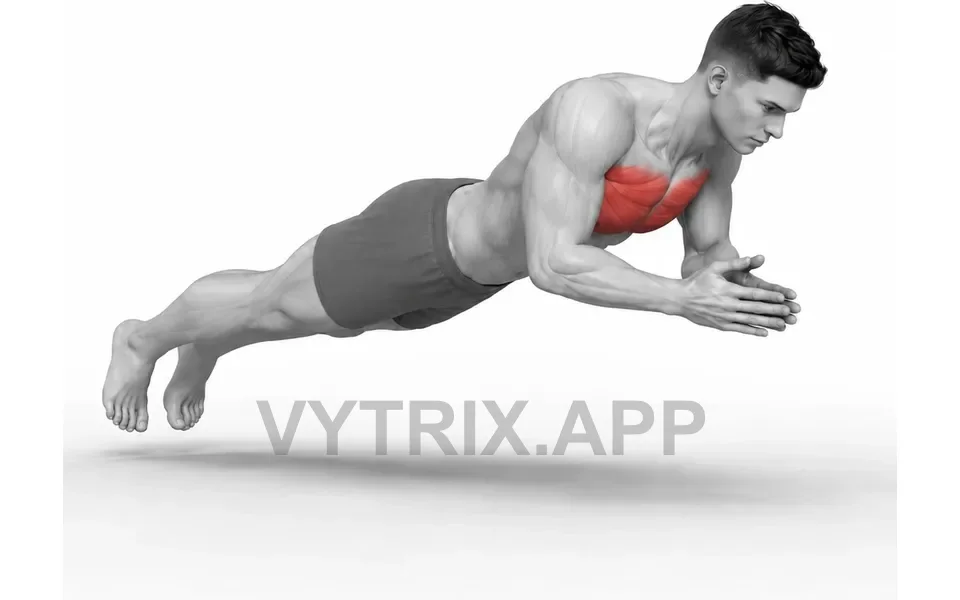 Uitvoering van Clap Push-Up