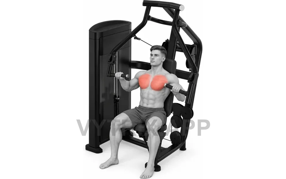 Uitvoering van Converging Chest Press Machine
