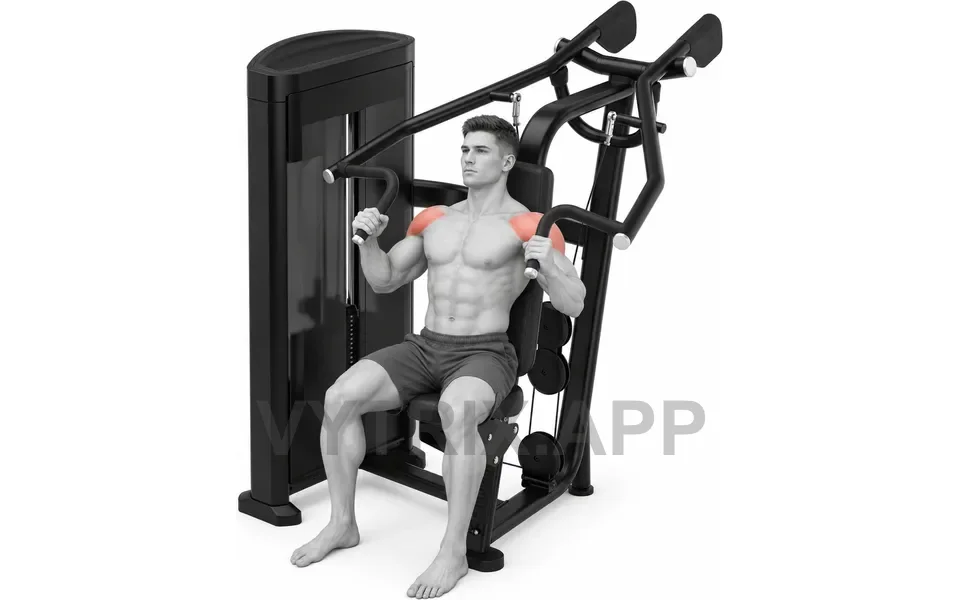 Uitvoering van Converging Shoulder Press Machine
