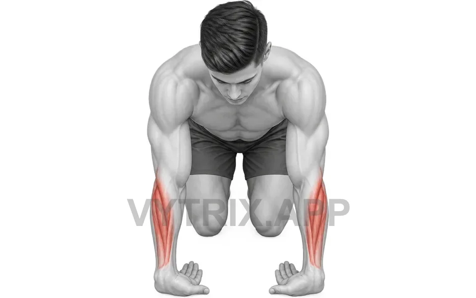 Uitvoering van Kneeling Wrist Extensor Stretch (Bodyweight)