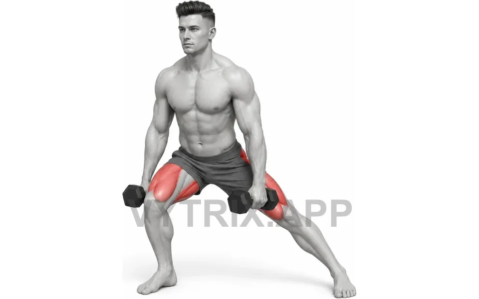 Uitvoering van Lateral Lunge