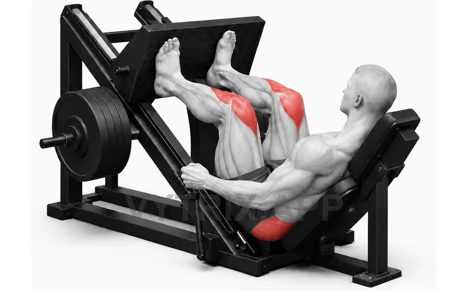 Uitvoering van Leg Press