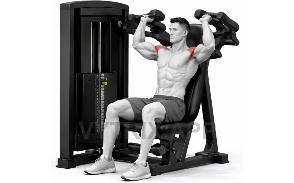 Uitvoering van Machine Shoulder Press