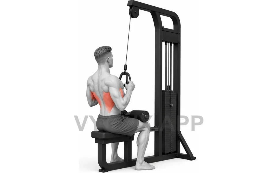 Uitvoering van Neutral Grip Lat Pulldown