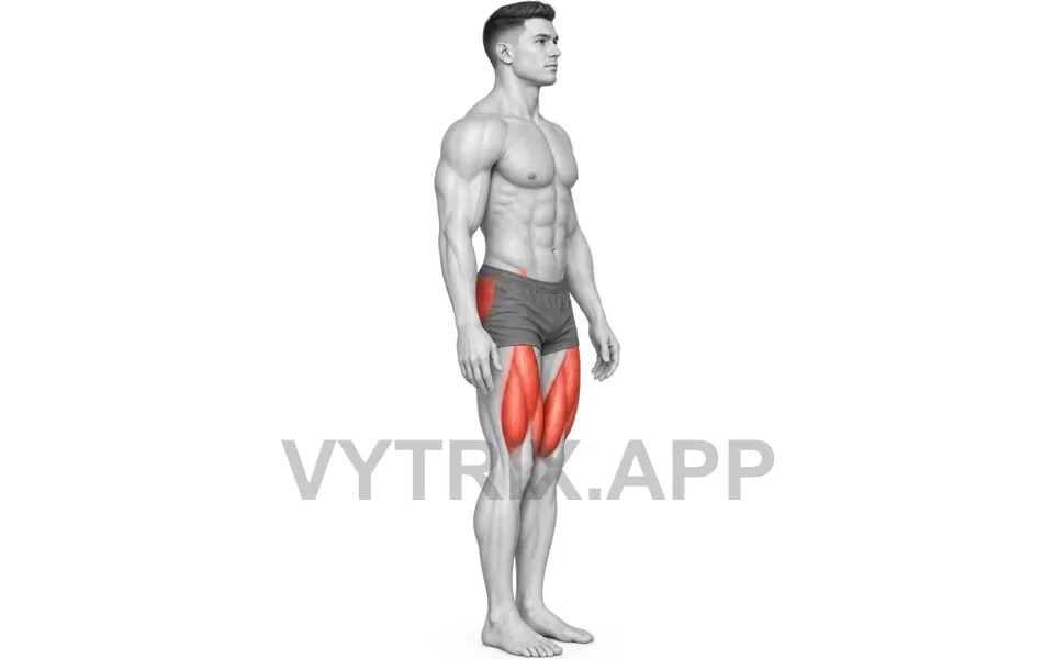 Uitvoering van Reverse Lunge with Front Kick (Bodyweight)