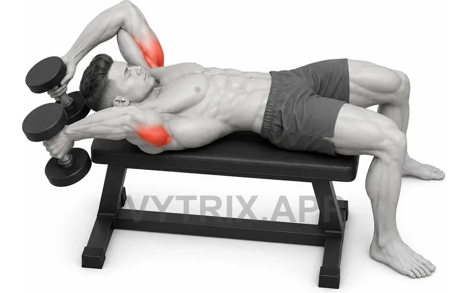 Uitvoering van Rolling Tricep Extension