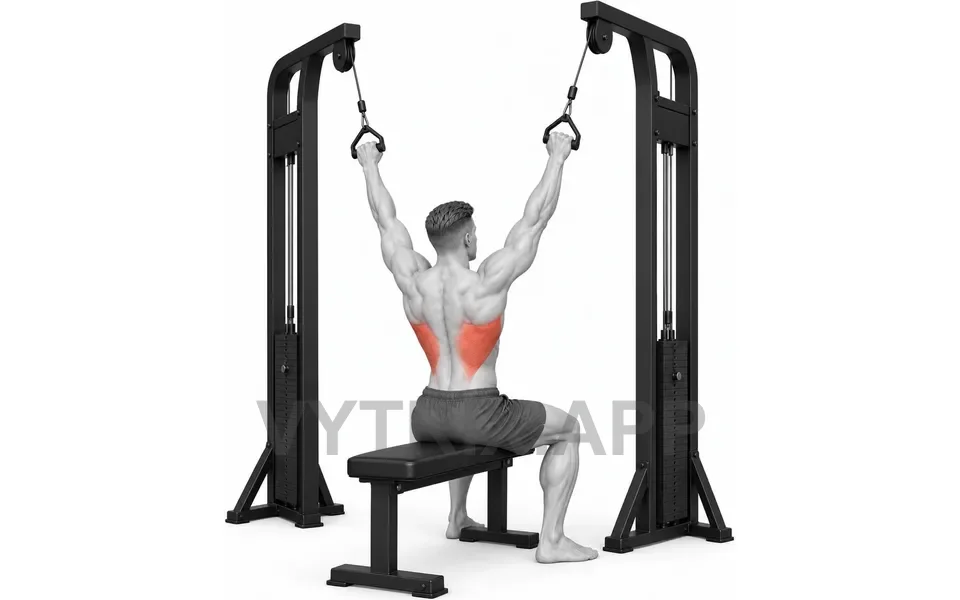 Uitvoering van Seated Alternating Lat Pulldown (Cable)