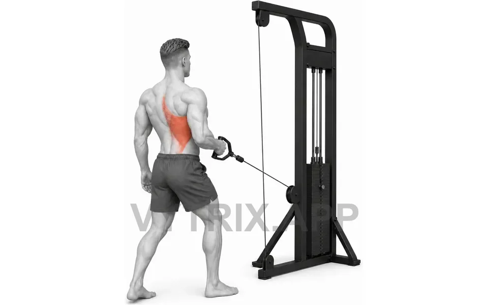 Uitvoering van Single Arm Cable Row