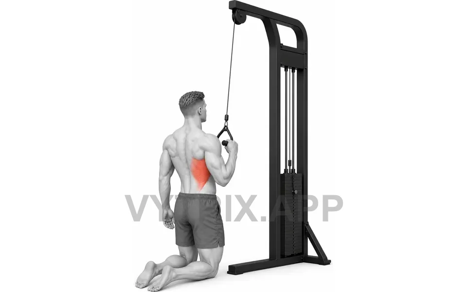 Uitvoering van Single Arm Lat Pulldown