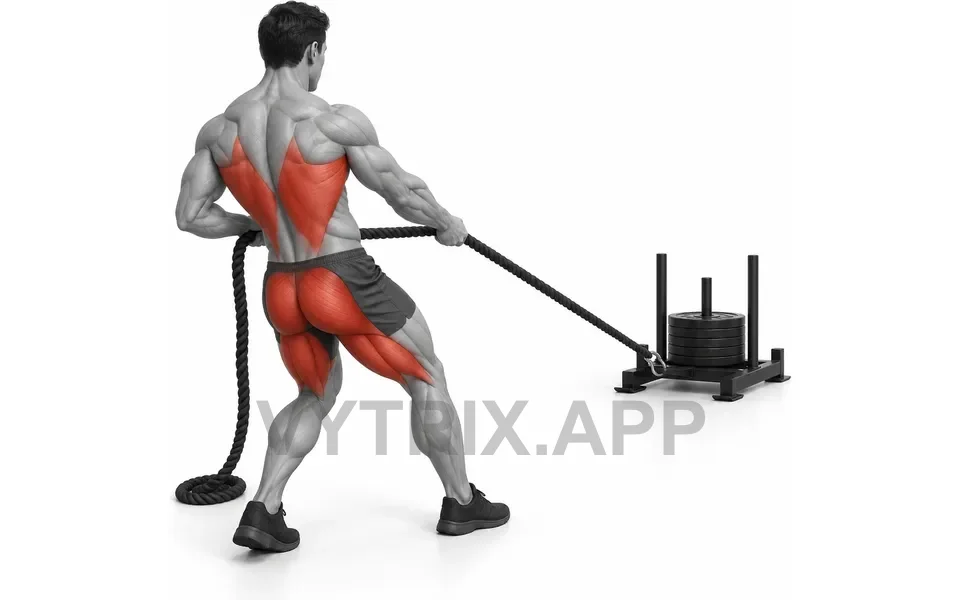 Uitvoering van Sled Pull