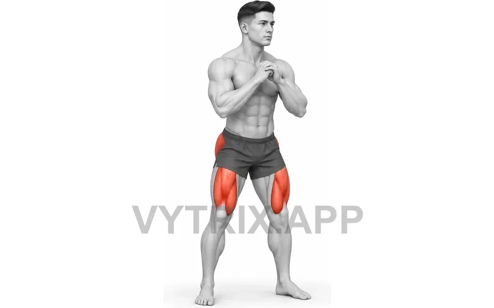 Uitvoering van Squat to Side Kick (Bodyweight)