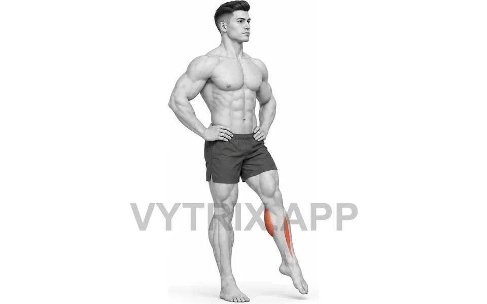 Uitvoering van Standing Ankle Circles (Bodyweight)