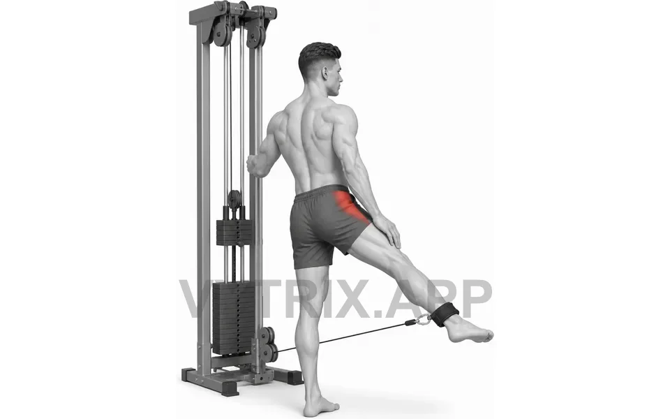 Uitvoering van Standing Hip Abduction