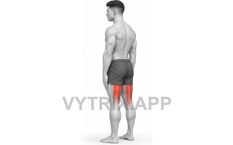 Uitvoering van Standing Reach Down Hamstring Stretch (Bodyweight)