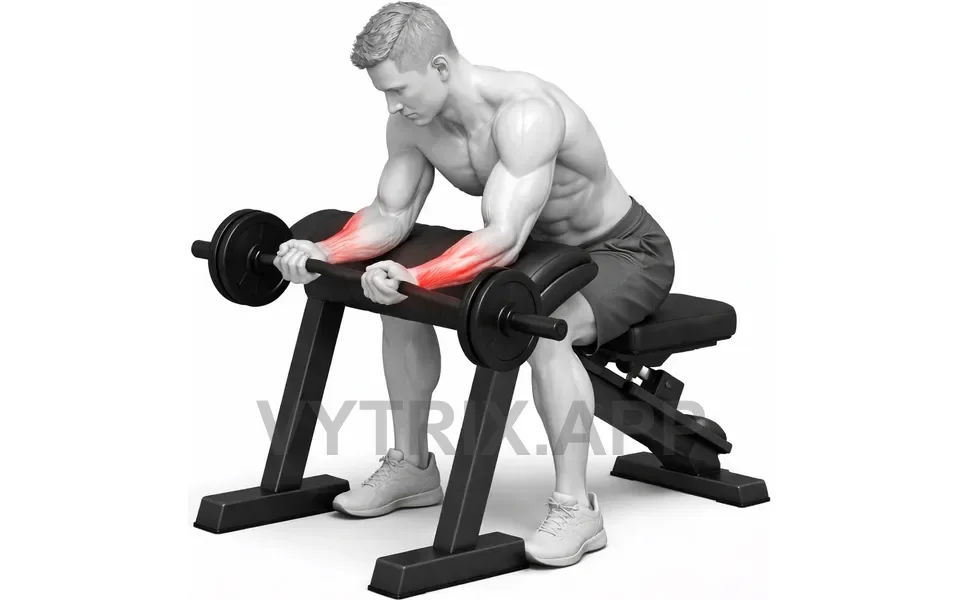 Uitvoering van Wrist Curl