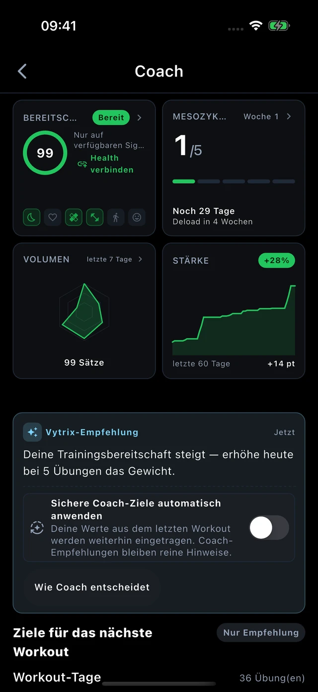 Was ist dein nächster Schritt? · Vytrix