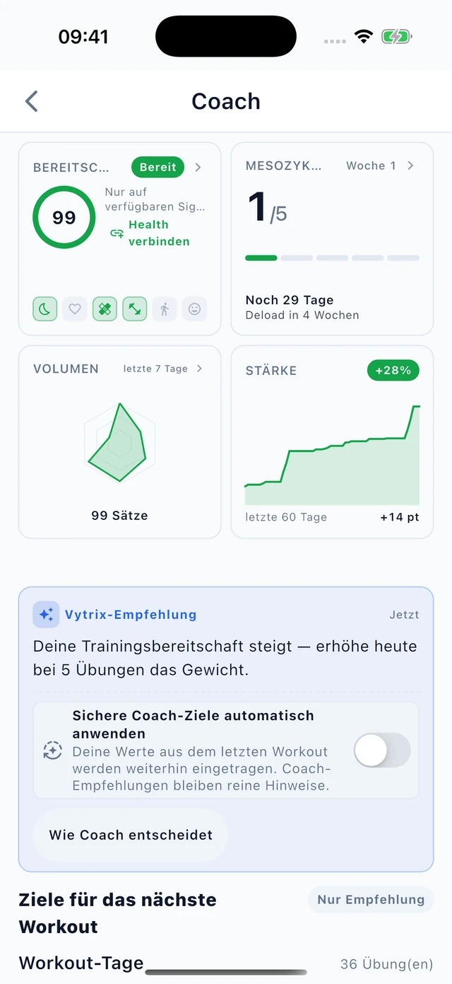 Was ist dein nächster Schritt? · Vytrix