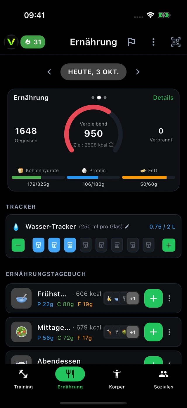 Ernährung · Vytrix