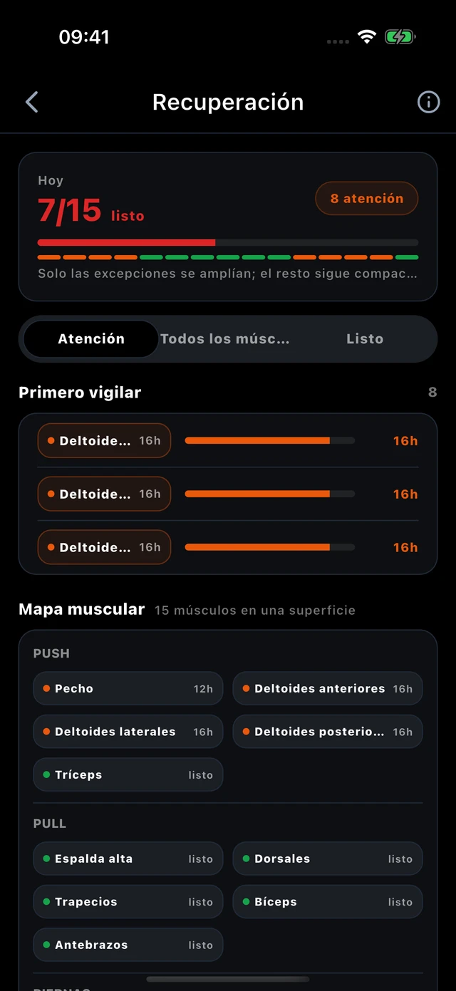 Recuperación · Vytrix