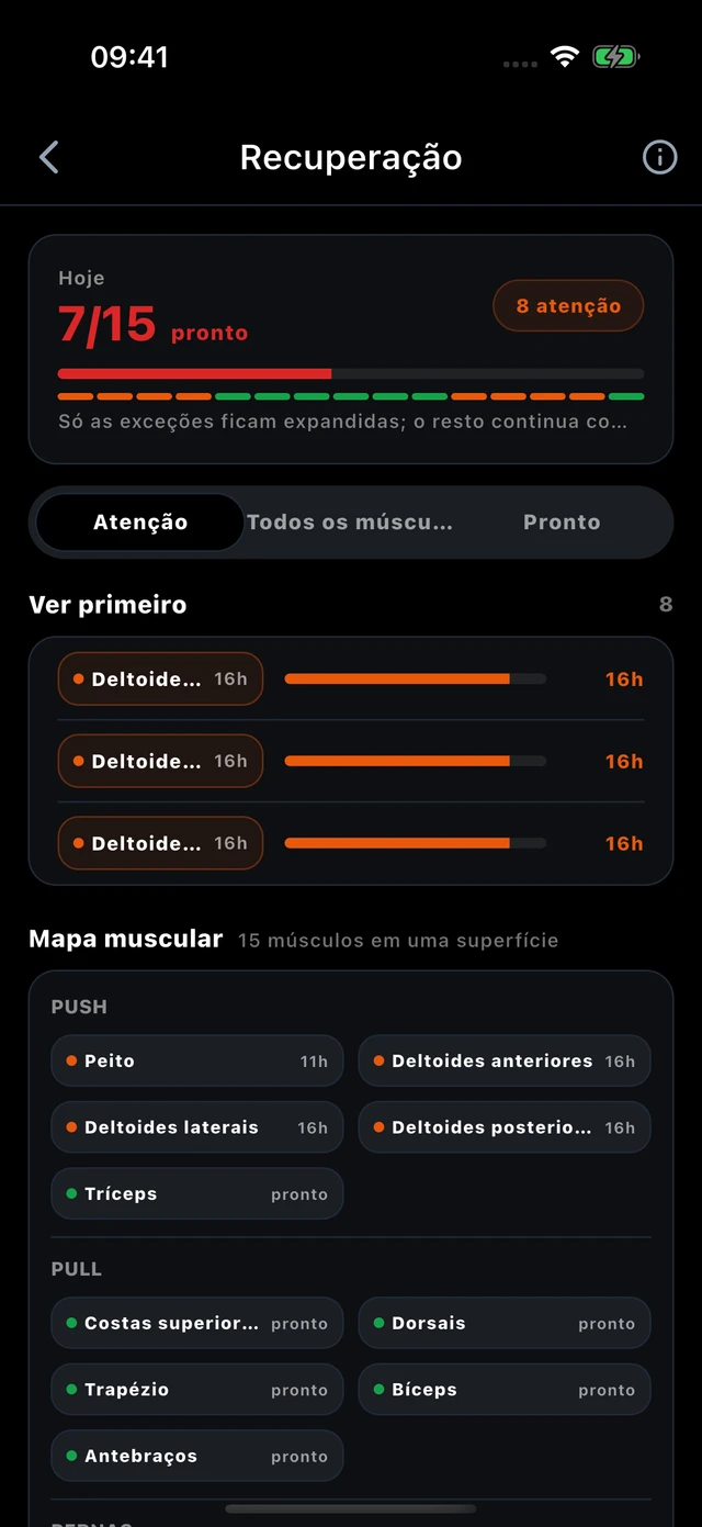 Recuperação · Vytrix