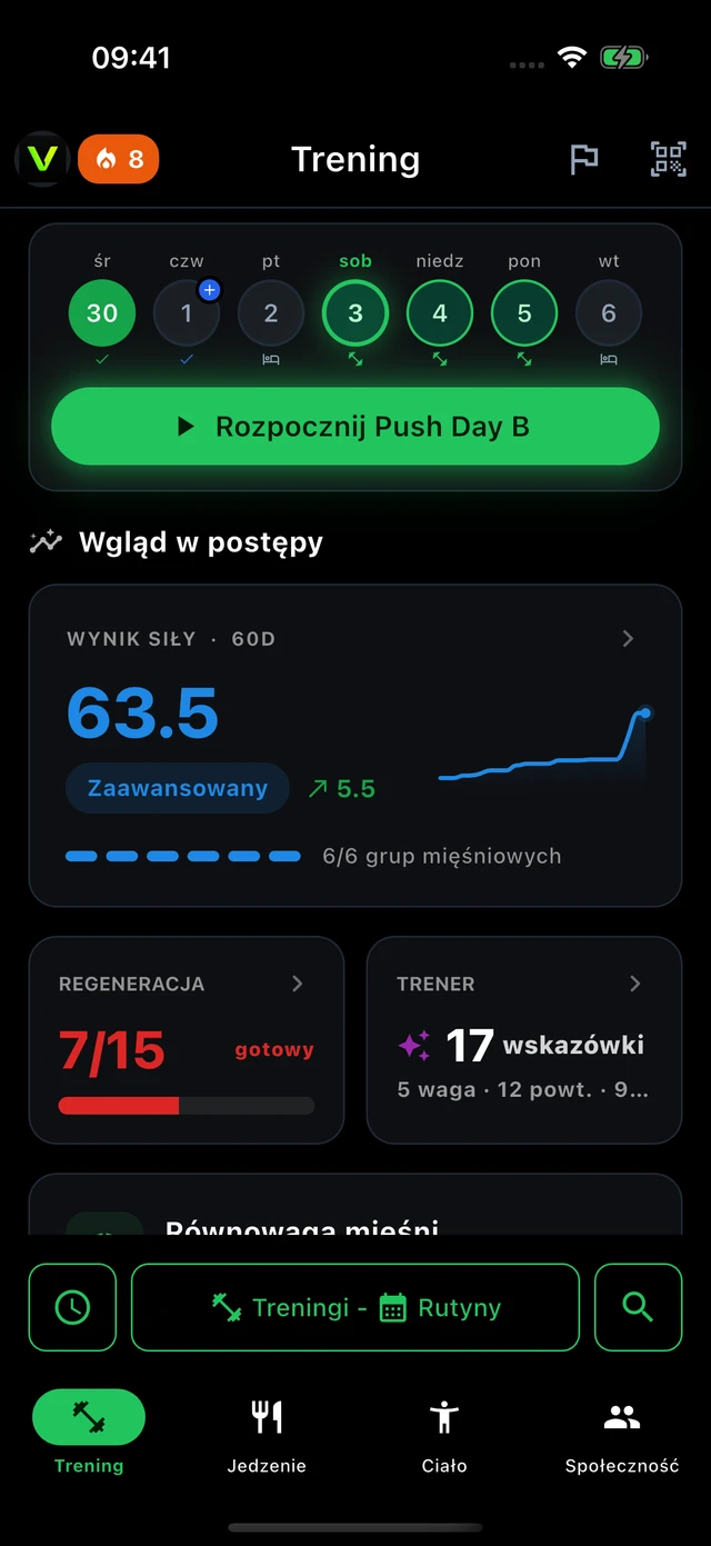 Trening · Vytrix