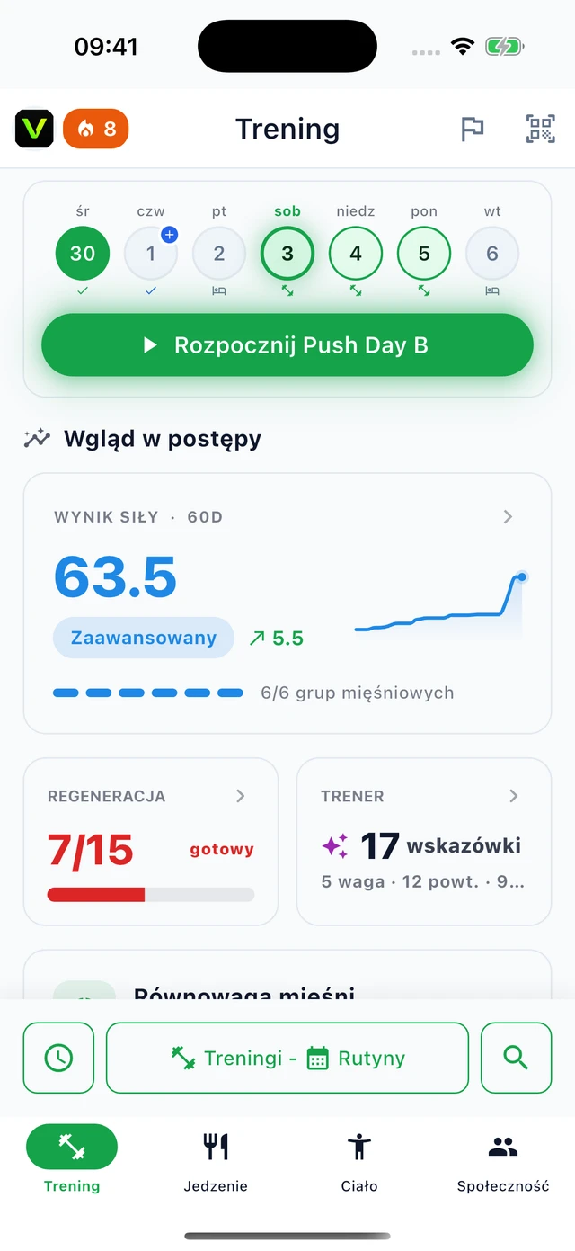 Trening · Vytrix